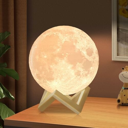 Lâmpada Lua ACED 15 CM 16 Cores