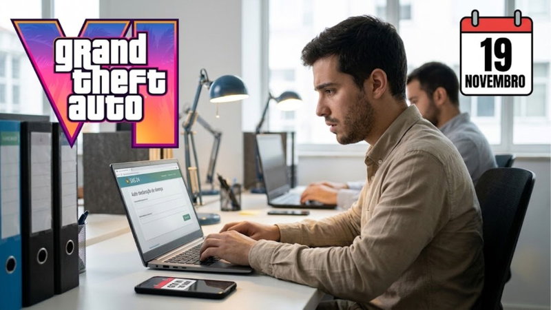 Lançamento do GTA 6: como faltar ao trabalho sem quebrar a lei em Portugal