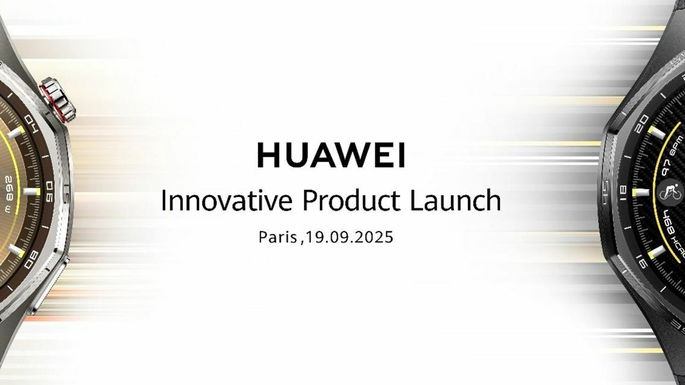 Cartaz de promoção para o lançamento do Huawei Watch GT 6