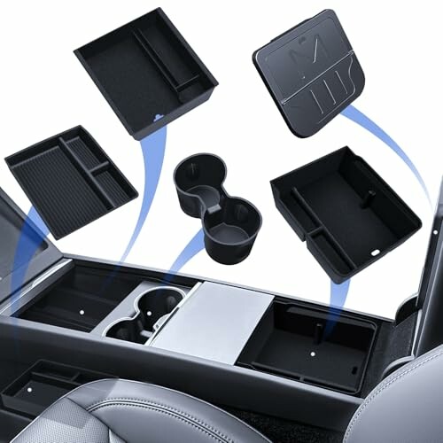 LANTU 5 Peças Acessórios Tesla Model 3 2024-2026