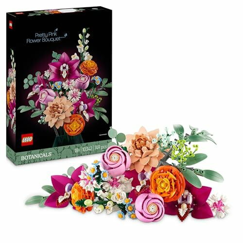 LEGO Botanicals Ramo de Flores Fantasia Rosa 10342