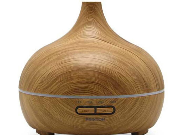 Humidificador e Difusor de Aromas PRIXTON Madeira Clara Hidra