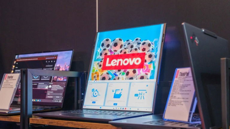 Lenovo apresenta dois novos portáteis com ecrã enrolável (e um deles mira nos gamers)