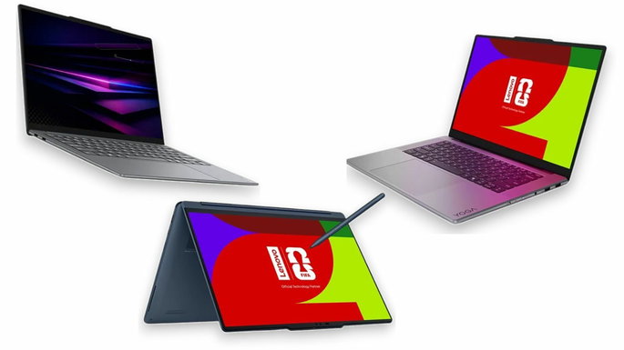 Lenovo Yoga Slim 7i Gen 11 Aura Edition Lenovo Yoga 9i 2-in-1 Gen 11 Aura Edition Lenovo Yoga Pro 7i Gen 11 Aura Edition