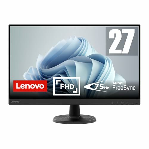 Lenovo D27-45 - Monitor FullHD de 27" (VA, 75Hz, 4 ms, HDMI, VGA, cabo HDMI, FreeSync)