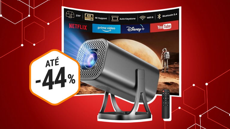 Leva o cinema contigo por menos de 75 € na Amazon!