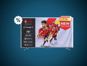 Leva o estádio para a tua casa: Smart TVs de 65" e 75" com descontos até 40%