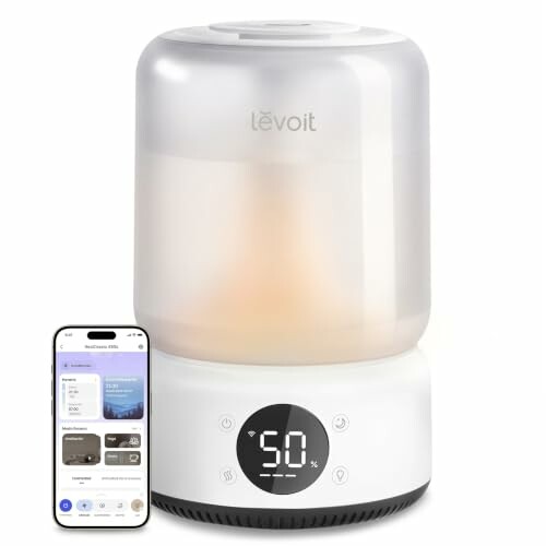 Levoit Humidificador 4,2 L até 42 h Inteligente Branco NeoClassic 450S