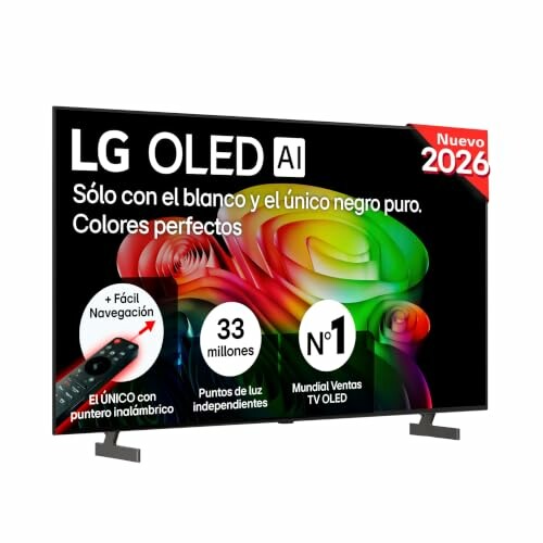 LG OLED65B65LA, Smart TV OLED AI 65 polegadas 4K, 2026