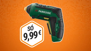 Lidl lança aparafusadora Parkside indispensável por apenas 9,99 euros