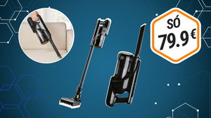 Lidl lança aspirador vertical 2 em 1 com preço de saldo no folheto!