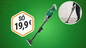Lidl lança novo aspirador vertical barato da Parkside por apenas 19,99 euros