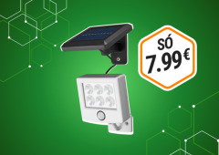 Lidl lançou uma luz solar LED por 7,99 € ideal para iluminar o teu jardim