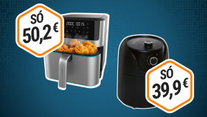 Lidl tem fritadeira 4,5L por 39,99 €: mas por mais 10 € a Amazon tem uma de 8 L