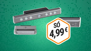 Lidl tem luz LED com sensor de movimento por 4,99 € que todas as casas vão querer