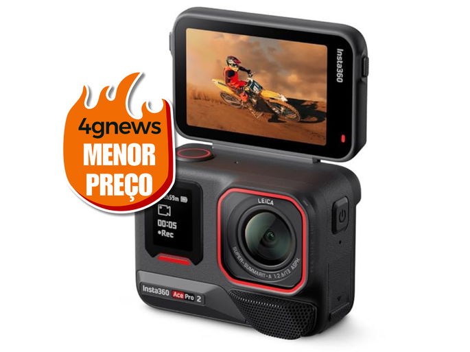 Insta360 Ace Pro 2 pacote padrão - câmara de ação 8K impermeável co-desenhada com Leica