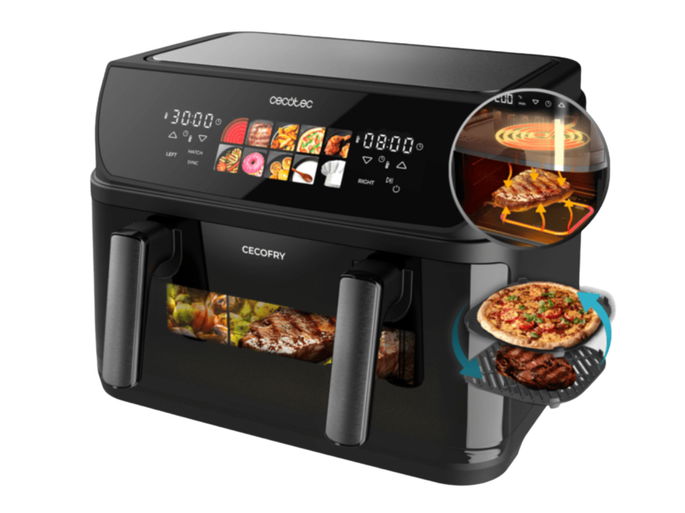 Cecofry&Grill Duoheat 10000 Fritadeira com dupla resistência 10L
