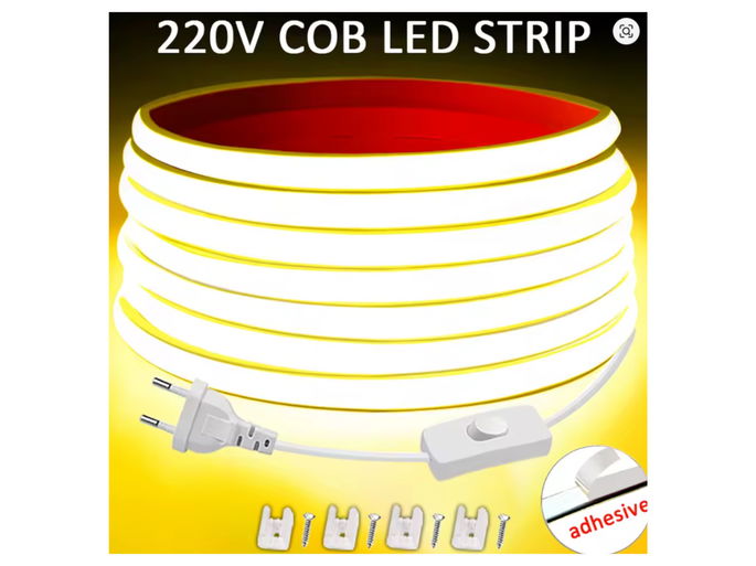 220v tira conduzida de alto brilho