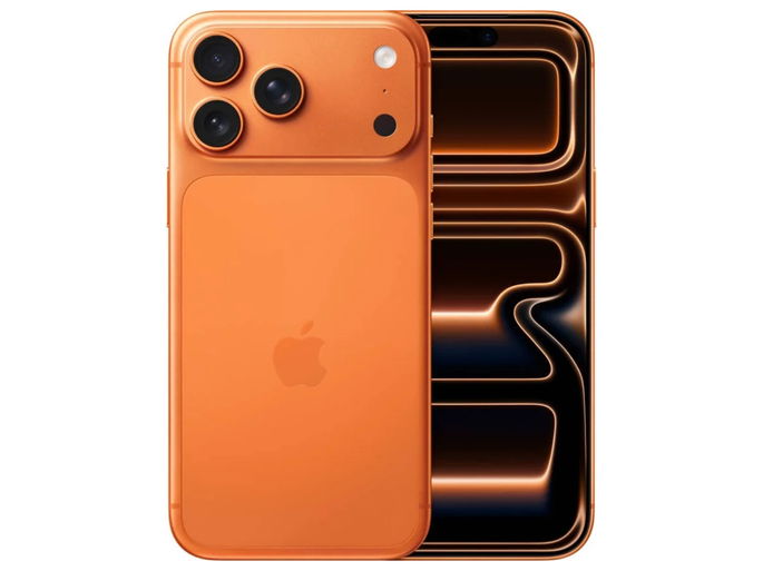 Pré-venda iPhone 17 Pro Max APPLE (6.9'' - 256 GB - Laranja cósmico)