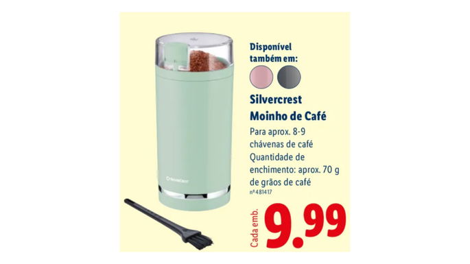 Moinho de Café do lidl