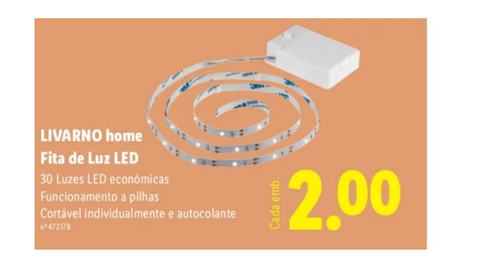 Luz de LED no lidl