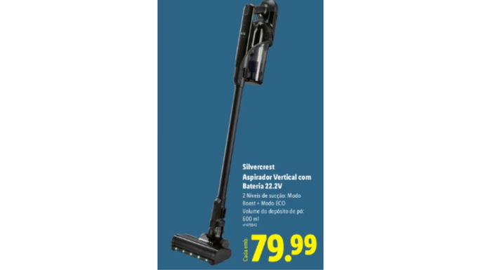 aspirador vertical no lidl