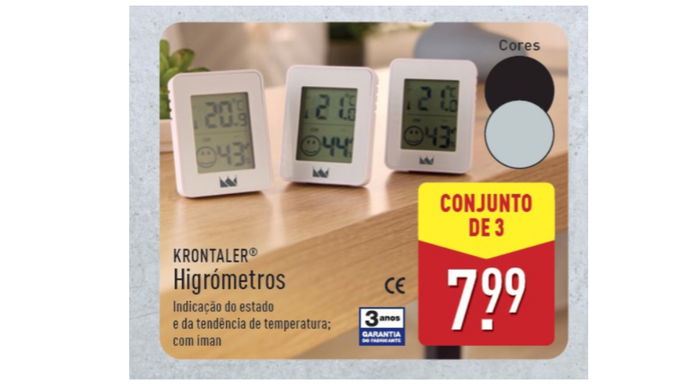 Higrómetros no ALDI