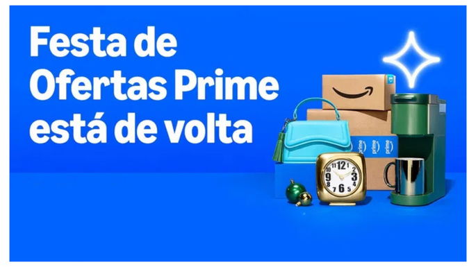 Amazon prime day em outubro de 2025