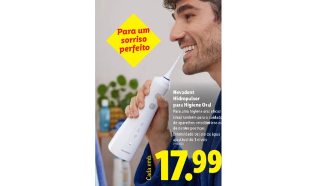 Hidropulsor para Higiene Oral 3.7 V
