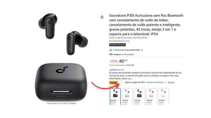 onde aplicar o cupão