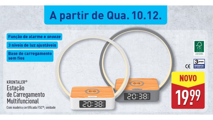 carregador de telemóvel no ALDI