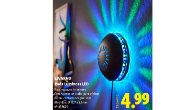 Luz de LED no lidl