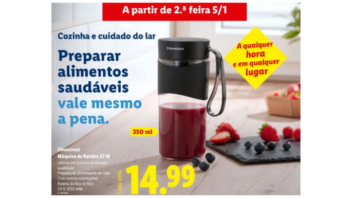 M&aacute;quina de Batidos por apenas 14,99 euros