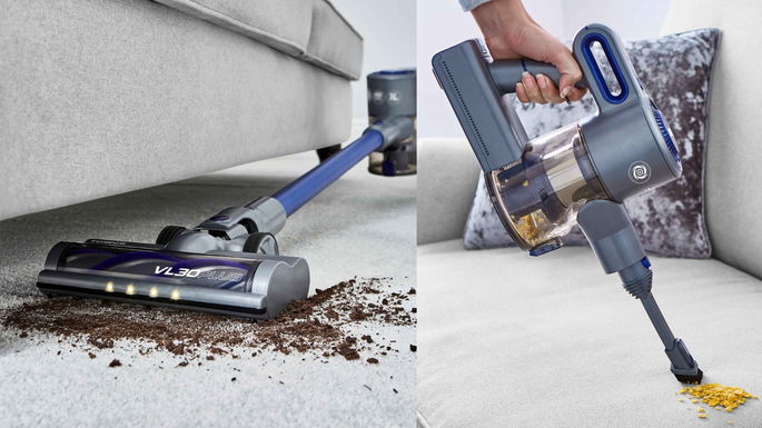 aspiradore sem fio no continente