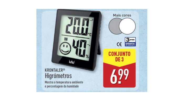 Higr&oacute;metros por apenas 6,99 euros