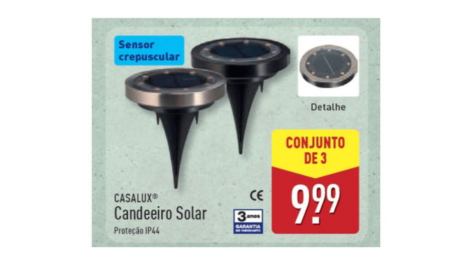 Candeeiro Solar
