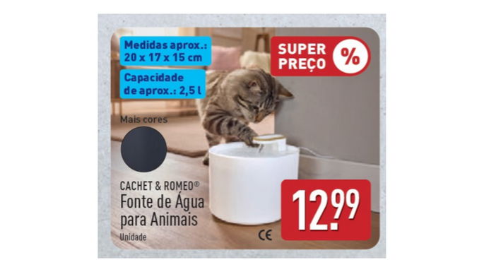 Fonte de &Aacute;gua para Animais