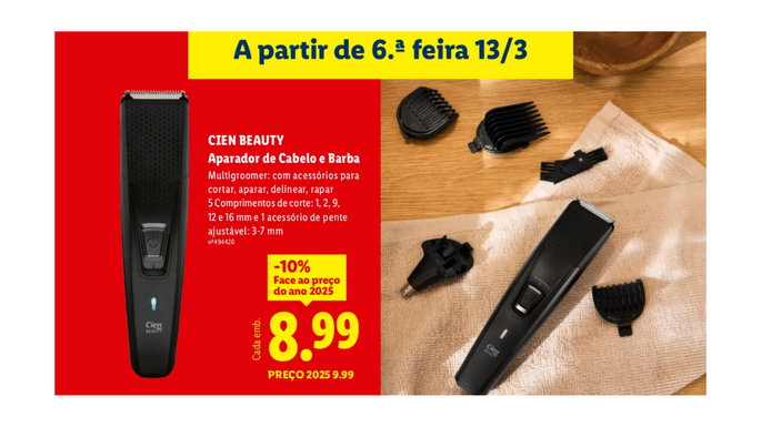 Aparador de Cabelo e Barba