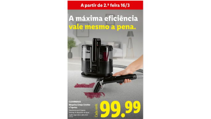 maquina de lava no Lidl