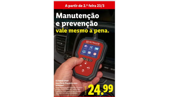 Aparelho de Diagn&oacute;stico para Autom&oacute;vel