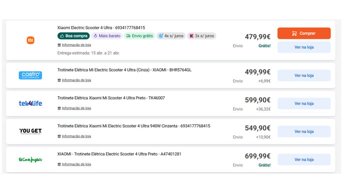 Captura de ecr&atilde; KantoKusta