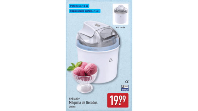 M&aacute;quina de Gelados