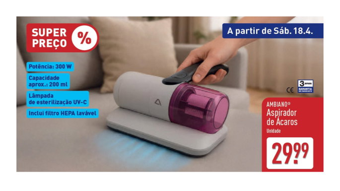 aspirador de acaro