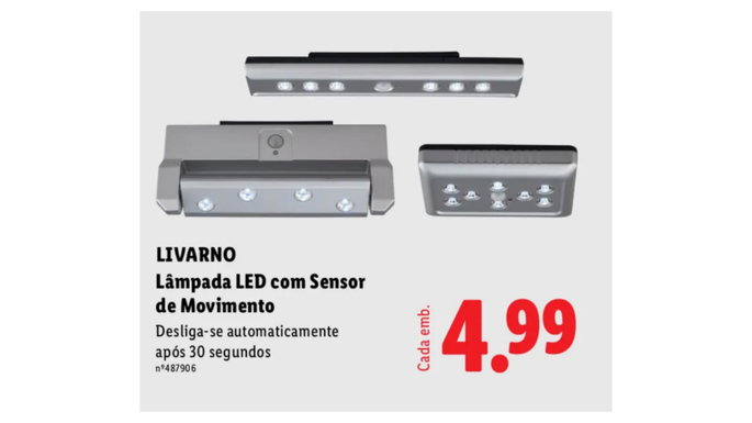 Luz solar de LED no Lidl por apenas 9,89 euros