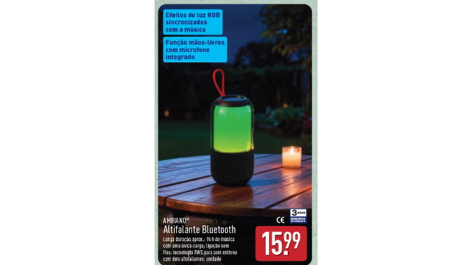 Altifalante no Aldi