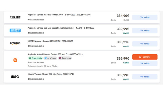 Captura de ecr&atilde; | KantoKusta