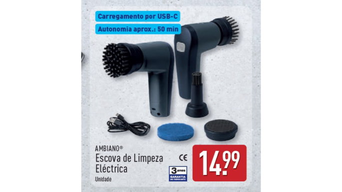 Escova de Limpeza El&eacute;ctrica