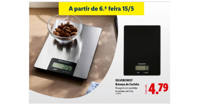 Balan&ccedil;a de Cozinha