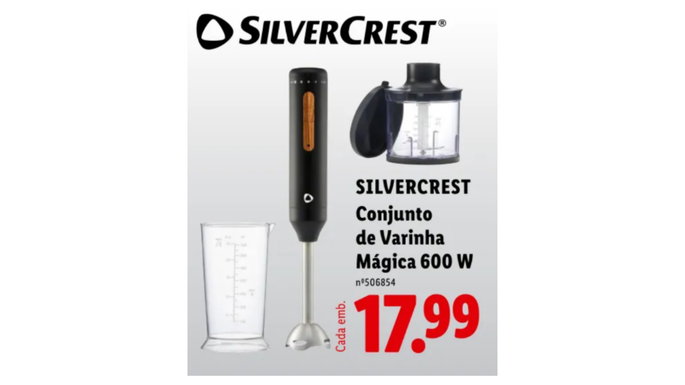 Conjunto de Varinha M&aacute;gica 600 W