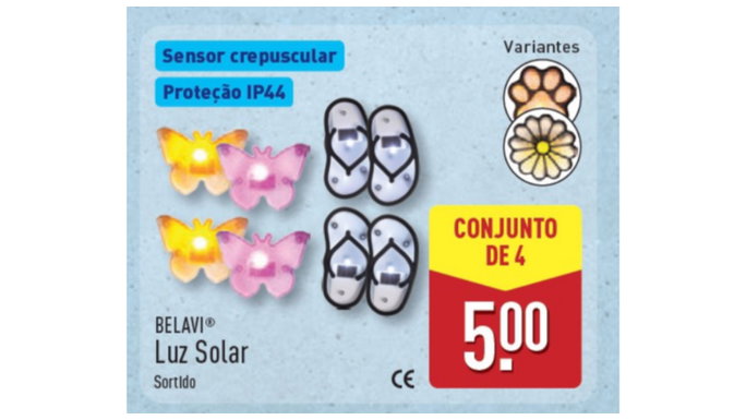 Luz solar por 5 euros